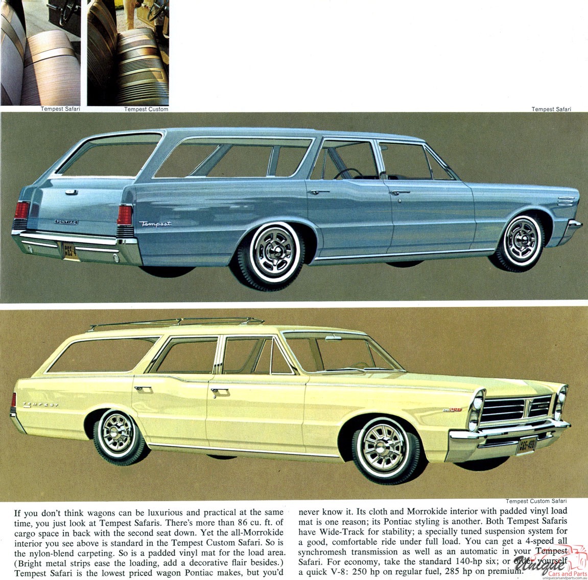 1964 Pontiac Wagons Brochure Page 3